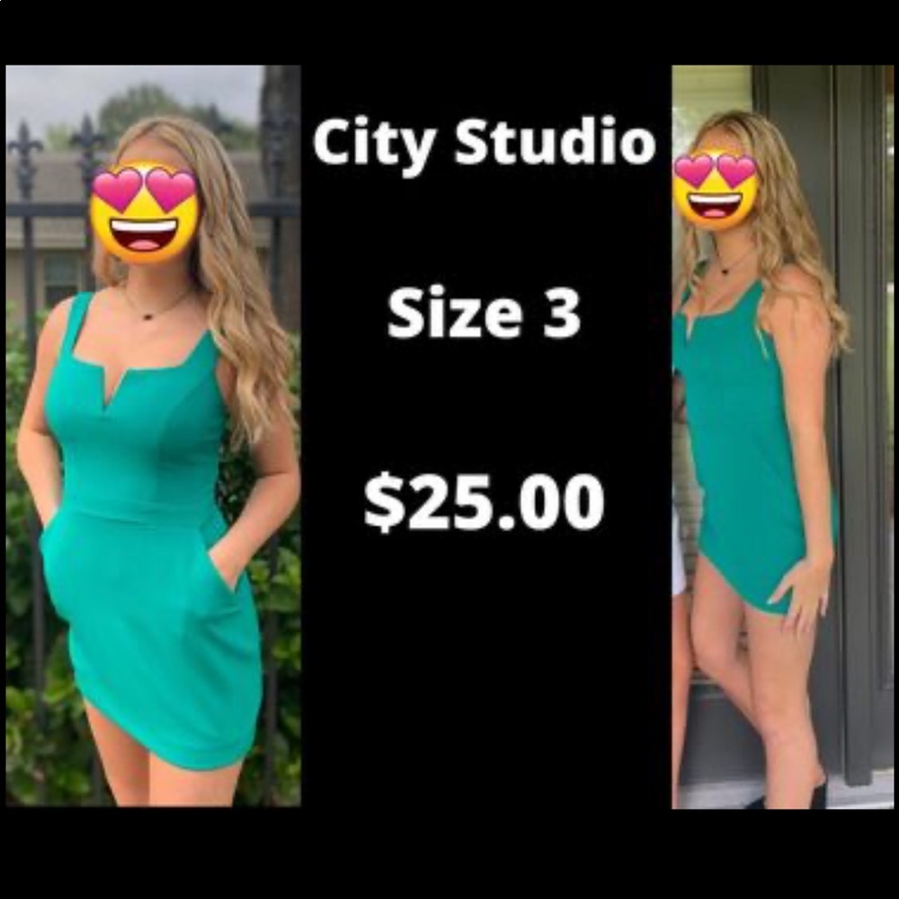 Green Homecoming Dress